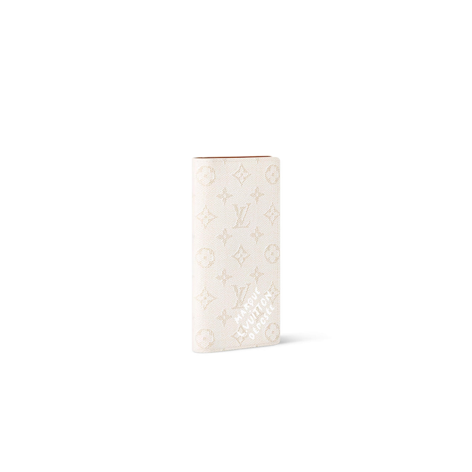 M15156 Louis Vuitton Brazza Wallet – White Monogram Heritage Coated Canvas with Leather Lining – 19 x 10 x 2 cm