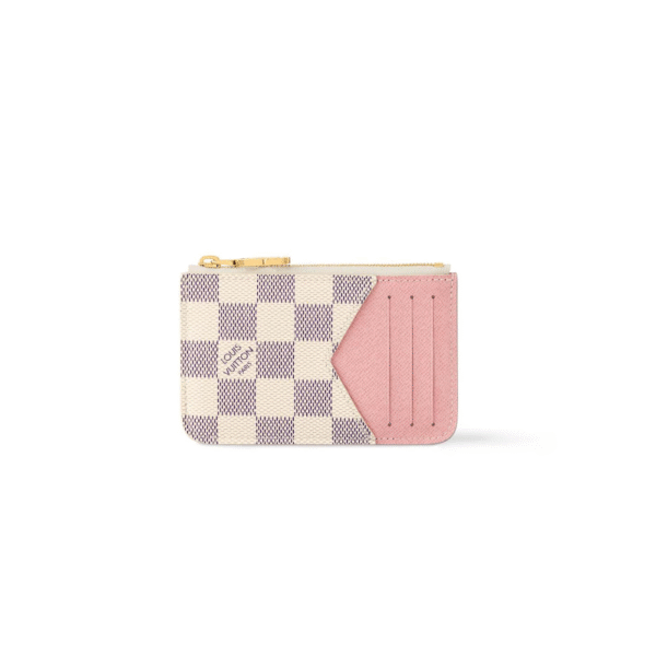 M00131 Louis Vuitton Romy Card Holder – White Monogram Canvas with Leather Lining – 12 x 8 x 0.8 cm