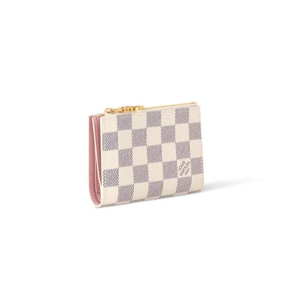 N00133 Louis Vuitton Lisa Wallet – White Monogram Canvas with Leather Lining – 9 x 11.5 x 1.5 cm