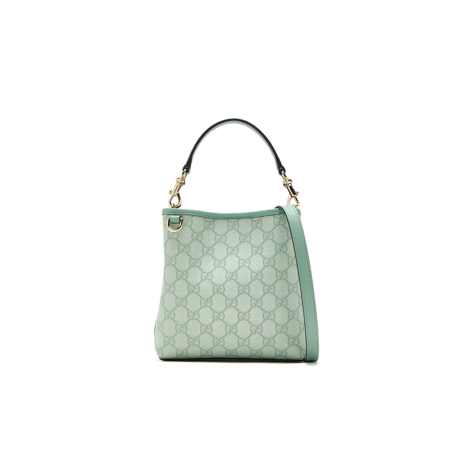 815118  GUCCI GG EMBLEM SMALL BUCKET BAG ‎(19*18*11cm)