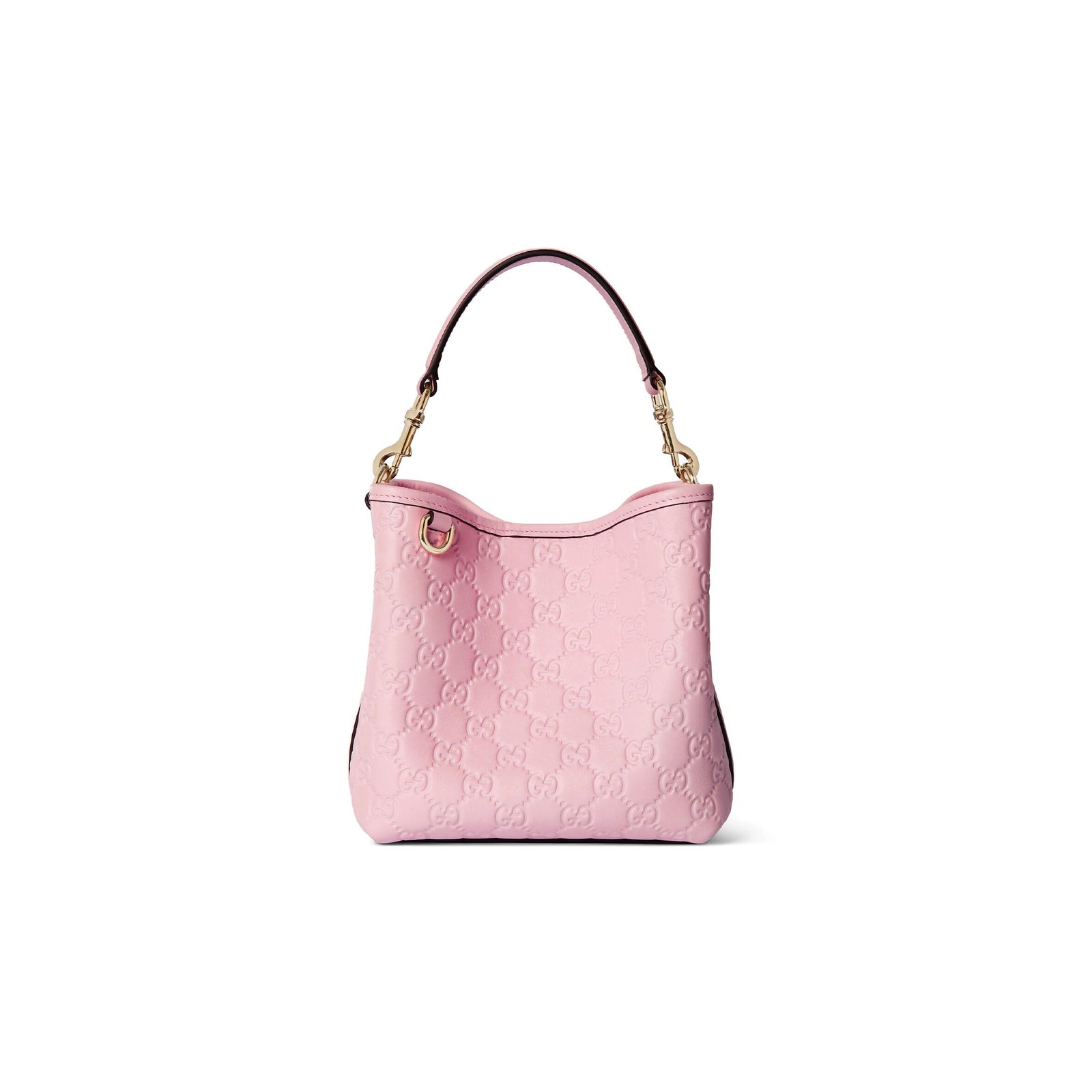 815118  Gucci GG Emblem small bucket bag (20.5*18*11.5cm)