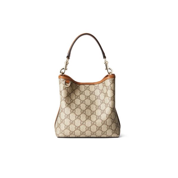 815118 GUCCI GG EMBLEM SMALL BUCKET BAG (20.5*18*11.5cm)