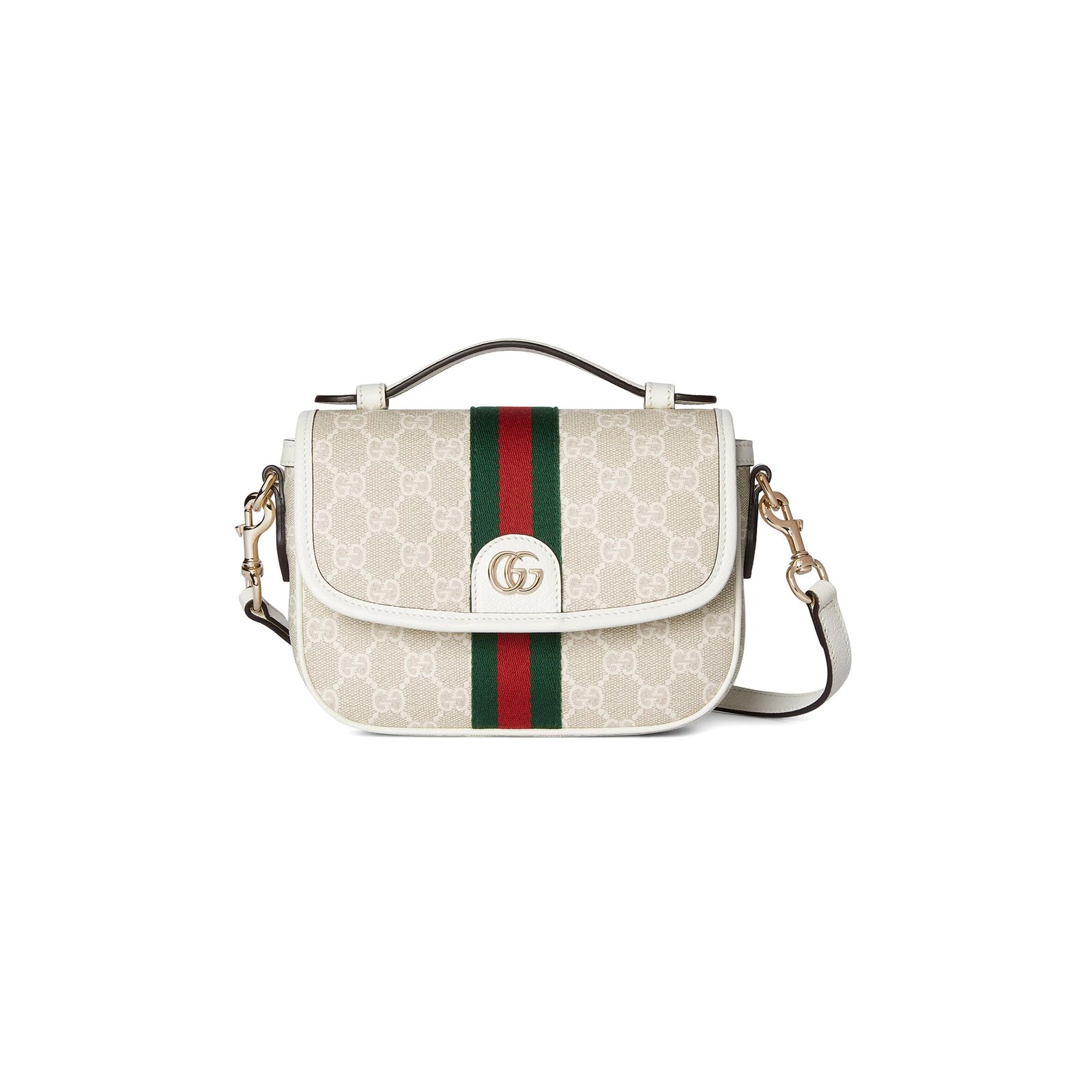 836843 GUCCI OPHIDIA SMALL TOP HANDLE BAG  ‎‎ (20*16*5cm)