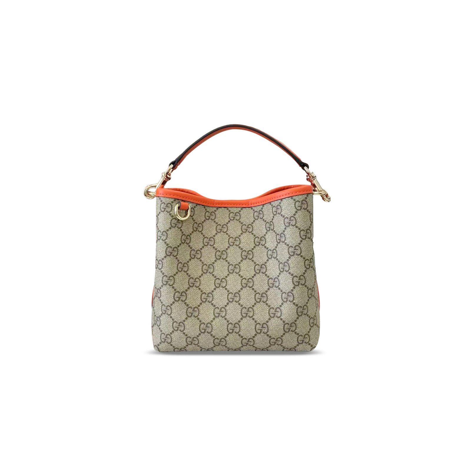815118 GUCCI GG EMBLEM SMALL BUCKET BAG  (19*18*11cm)