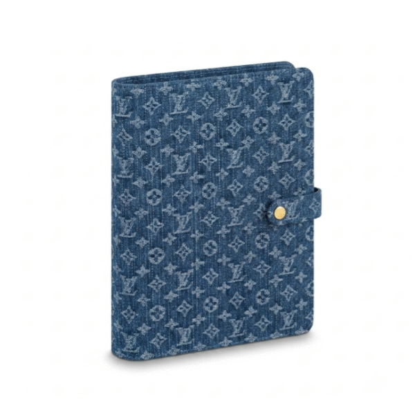 Handmade custom premium LV Denim Series A5 planner notebook