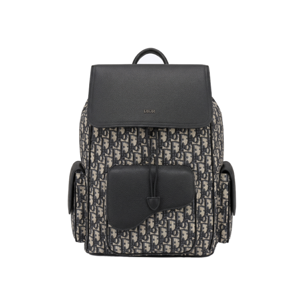 1ADBA161YKS_H27EDIOR Saddle Backpack (26.5 x 41.5 x 17.5 cm)