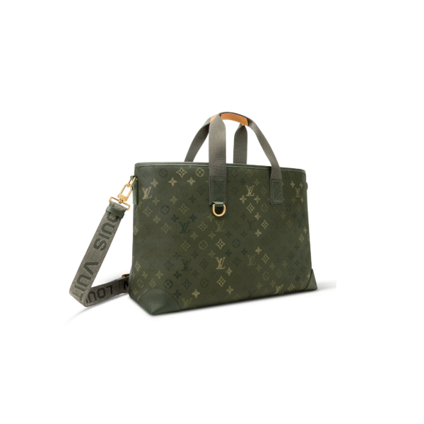 M29269 LouisV Uptown Tote - Green Monogram Surplus Coated Canvas  Leather - 55 × 35 × 19 cm