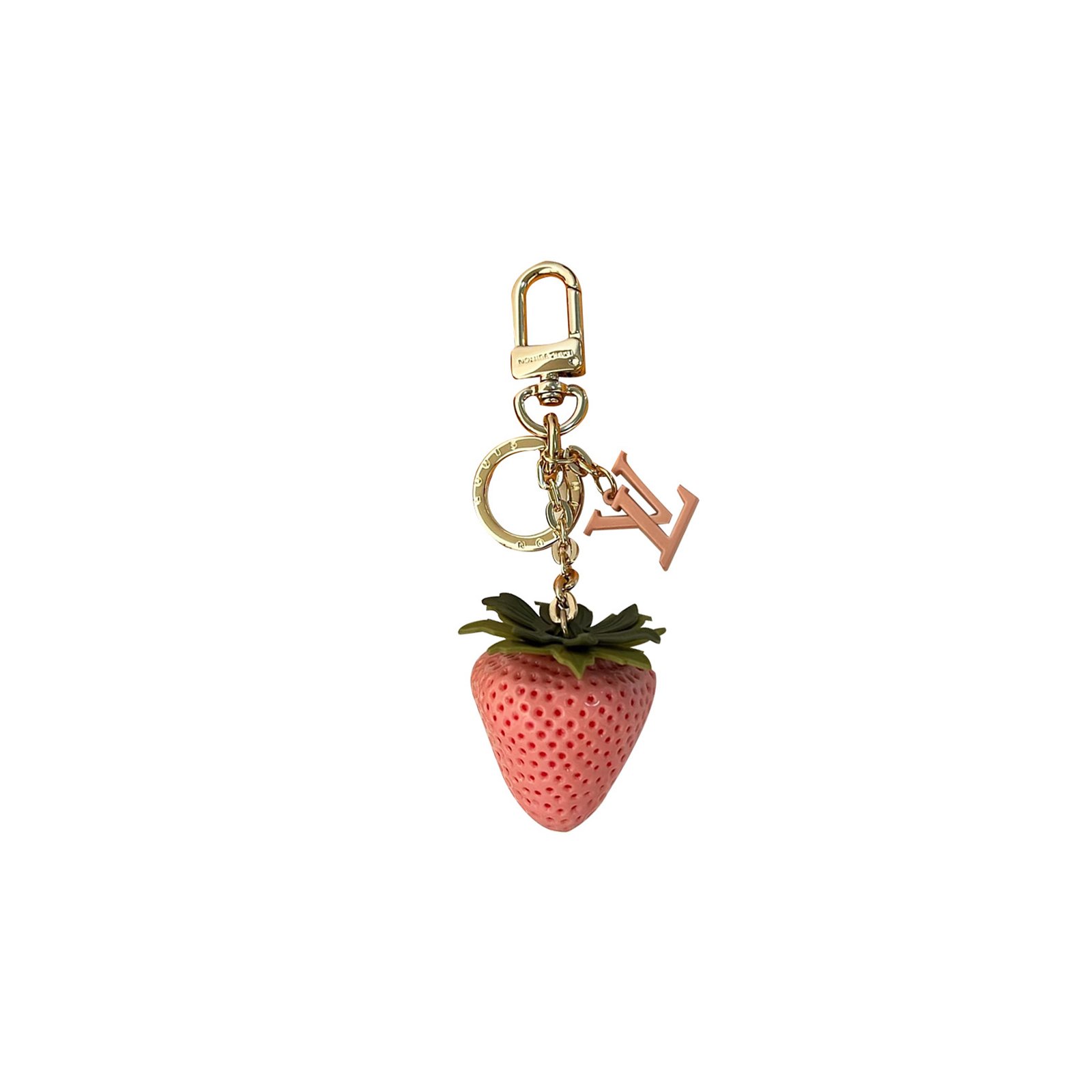 LOUIS VUITTON BAG CHARM AND KEY HOLDER