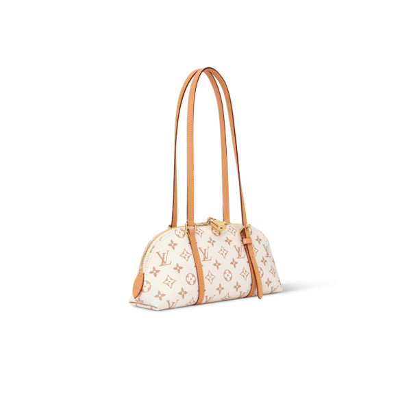 M2A457 LouisV Squire East-West Bag - Brown Monogram Canvas  Leather Trim - 29 × 14 × 8 cm