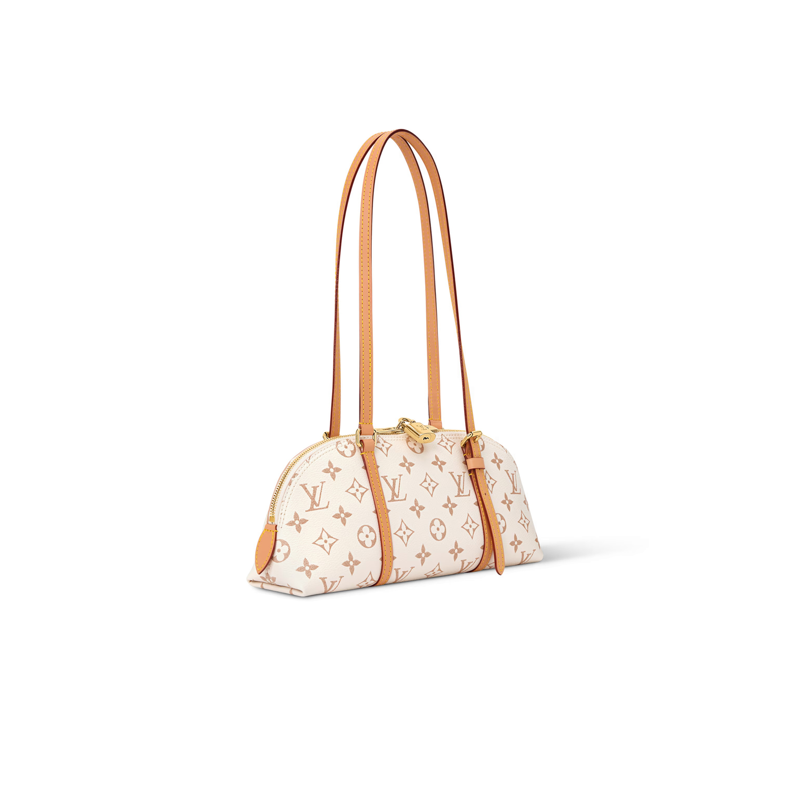 M2A457 LouisV Squire East-West Bag - Brown Monogram Canvas  Leather Trim - 29 × 14 × 8 cm
