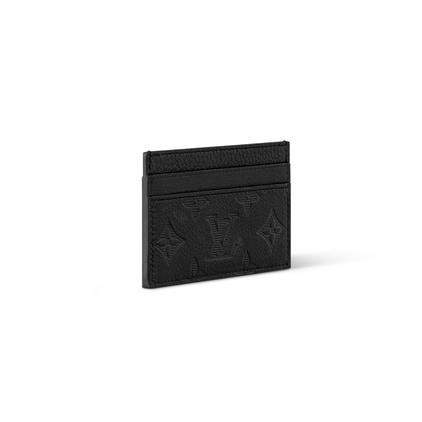 M81415 Louis Vuitton Wallet Full Steel Edition Black Monogram Wallet 11 × 7 × 1.5 cm