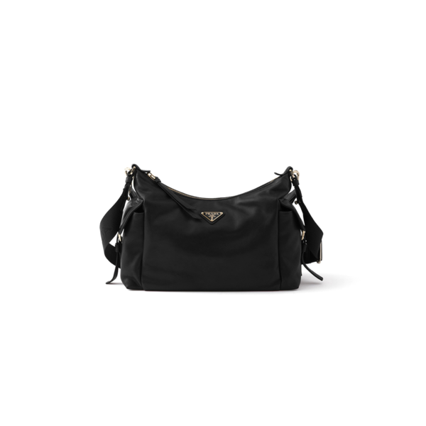1BC264 Prada Re-Nylon Explorer Bag Nylon & Calfskin Multi-Pocket Shoulder Crossbody Bag 32 × 22 × 11.5 cm