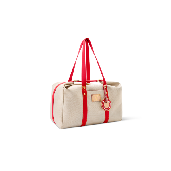 M28509 Louis Vuitton Voyageur Bag Cotton Canvas Travel Tote Shoulder Bag 45 × 30 × 25 cm
