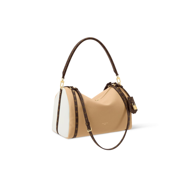 M26397 Louis Vuitton Express Medium Bag Ebony Monogram Canvas Calfskin Leather 36 × 24 × 18.5 cm