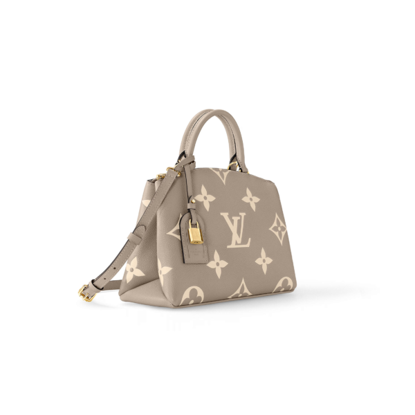 M58914 Louis Vuitton Petit Palais Bag Monogram Embossed Leather Top Handle Shoulder Bag 29 × 18 × 12.5 cm