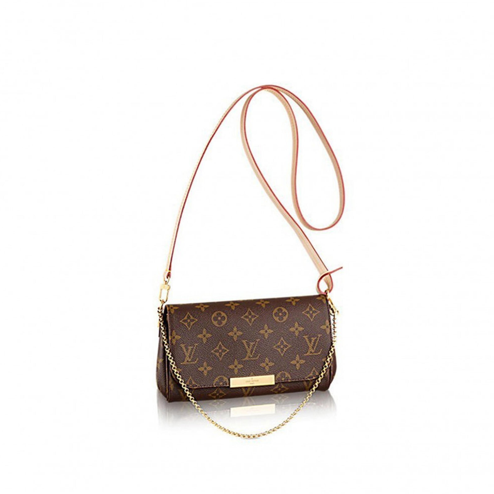 M40717 Louis Vuitton Pochette Métis East West Bag Premium Leather Top Handle Crossbody Bag 22 × 13 × 4 cm