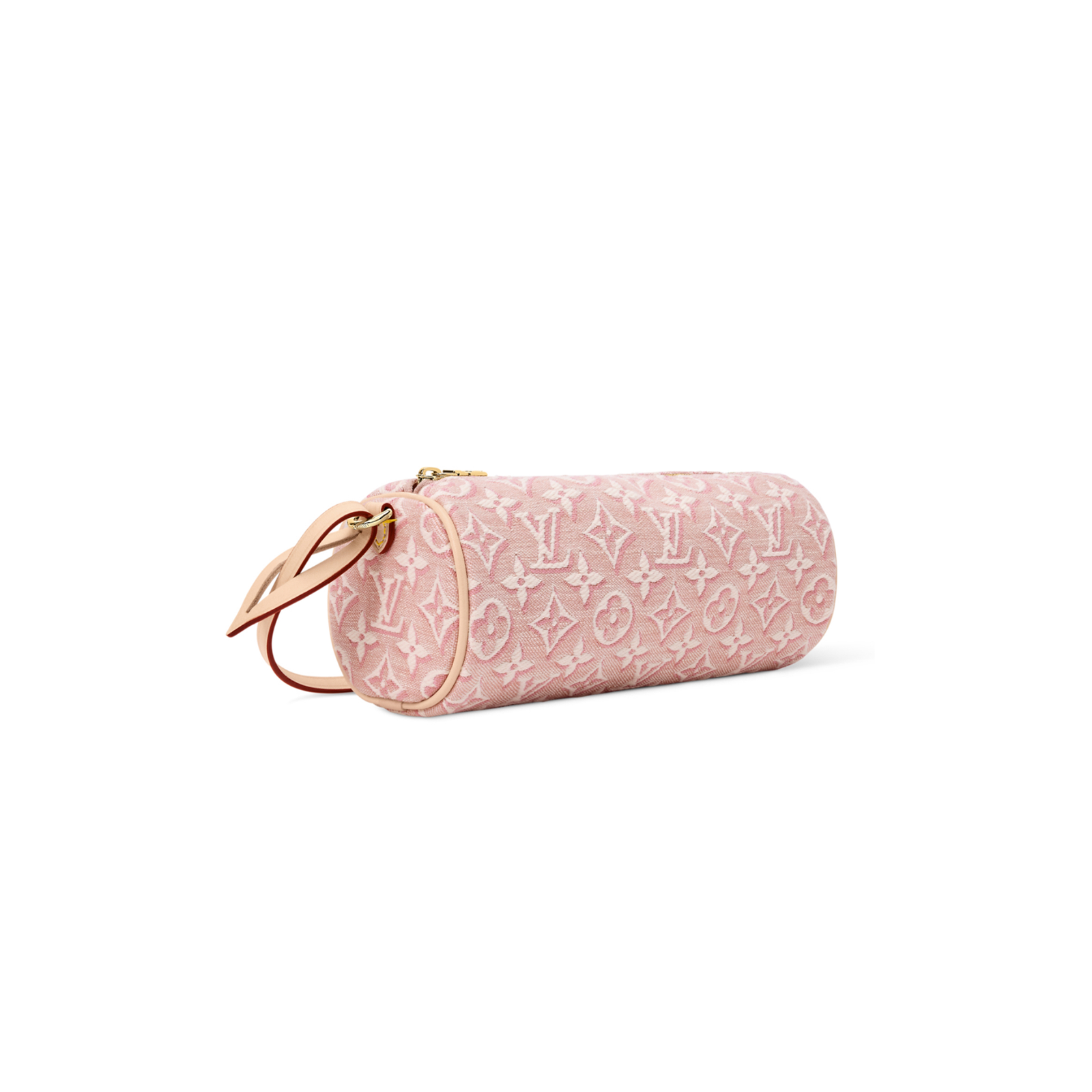 M29881 LouisV Pochette Papillon Bag Beige Monogram Emblème Jacquard Canvas Shoulder Crossbody Bag 20 × 8.5 × 8.5 cm